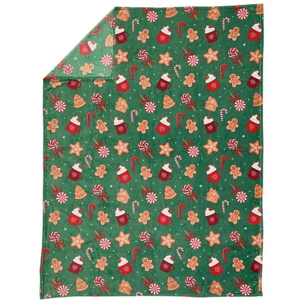 X-Mas DOMÁCÍ DEKA, polyester, 150/200 cm