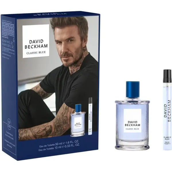 David Beckham Classic Blue dárková sada pro muže