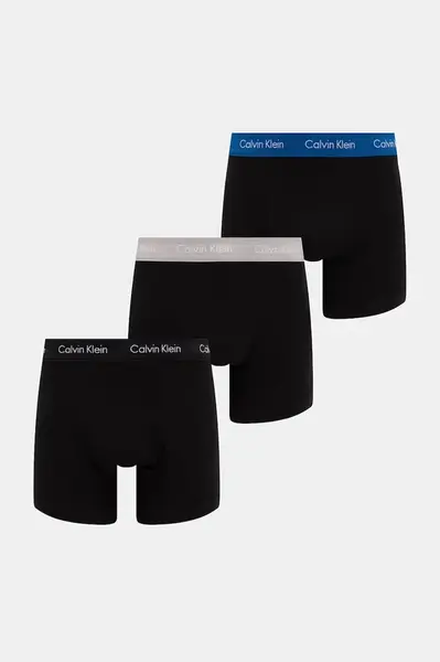 Calvin Klein Underwear  boxerky pánske bavlnené s elastanom 3-pack