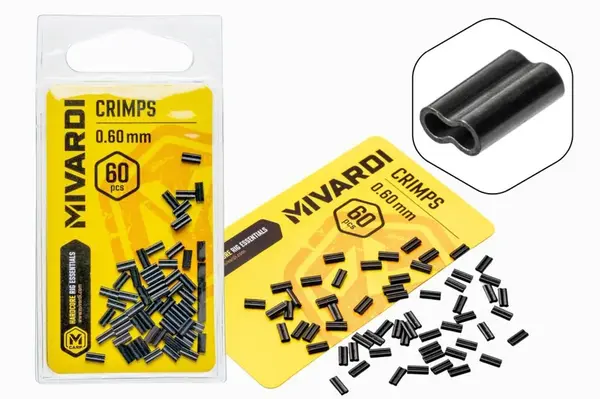 Mivardi krimpovací svorky 60 ks - 0,60 mm