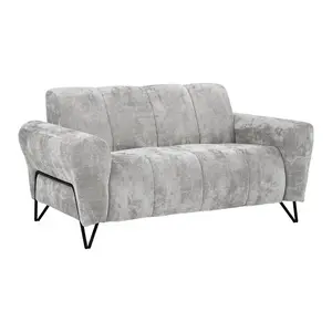 Beautysofa 2MÍSTNÁ pohovka Volare, světle šedá