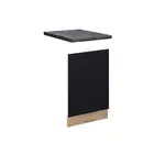Vicco PŘEDNÍ PANEL Fame-Line Černý pruhovaný 45 cm , PD Antracit