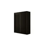ALTDECOR ŠATNÍ SKŘÍŇ BERGO – 200 cm – černá