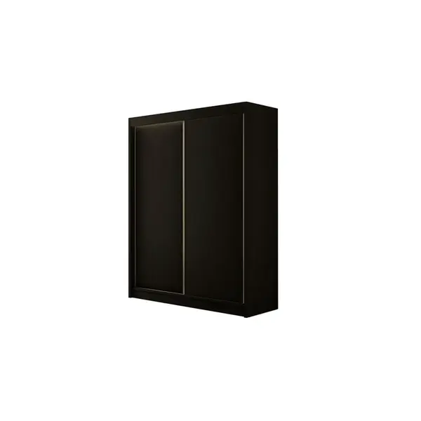 ALTDECOR ŠATNÍ SKŘÍŇ BERGO – 200 cm – černá