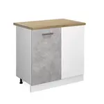Vicco ROHOVÁ SKŘÍŇKA R-Line Beton 86 cm , PD Dub