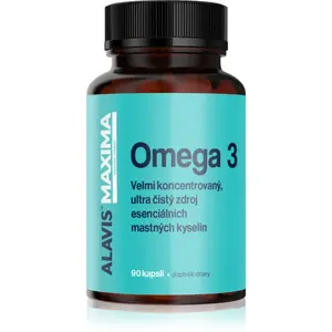 Alavis Maxima Omega 3 kapsle pro normální činnost srdce a mozku 90 cps