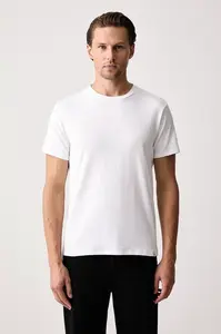 United Colors of Benetton  basic tričko pánské bavlněné s elastanem 2-pack