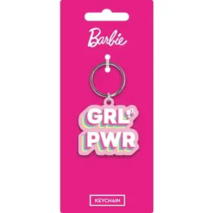 Klíčenka gumová Barbie