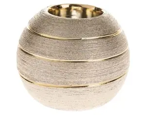 Svícen 10 cm, zlatý
