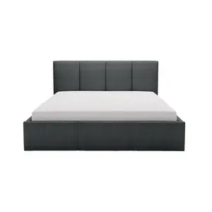 Fedve POLSTRBED Celano Slim 200x200 cm, Antracit