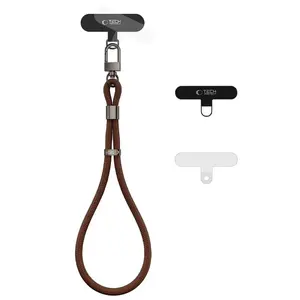 Tech-Protect Rope Wrist šnúrka na mobil, hnedá