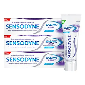 SENSODYNE Rapid Zubní pasta 3 x 75 ml