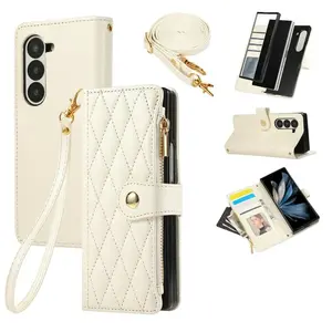 Glamour pouzdro, Samsung Galaxy Z Fold 6, bílé