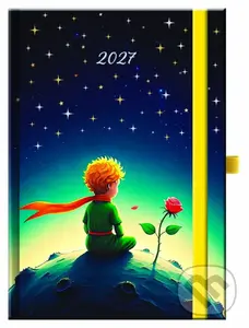 Týdenní diář MALÝ PRINC s gumičkou 2027