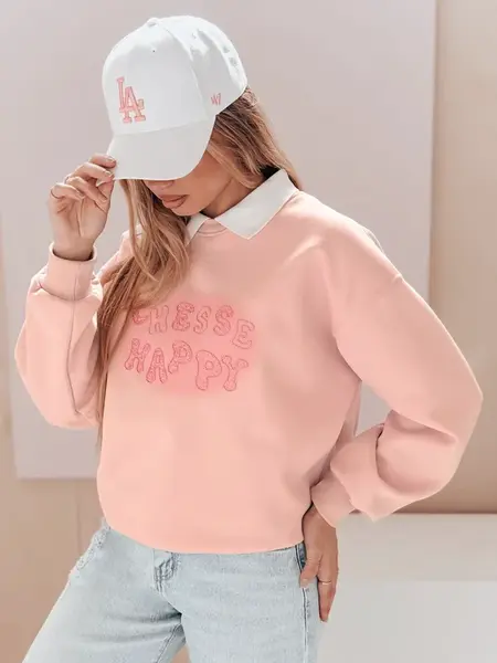 Dámská oversize mikina s potiskem HAPIRES