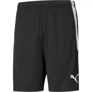 Puma TEAM LIGA TRAINING SHORTS Pánske futbalové kraťasy, čierna, veľkosť XXL
