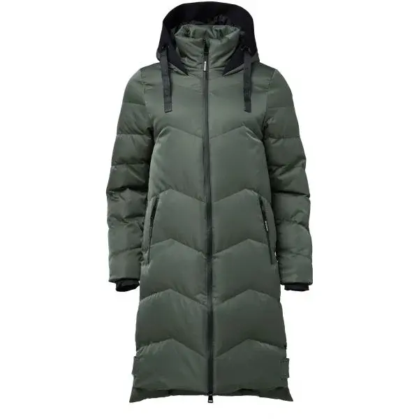 Lotto TAMINA Dámsky prešívaný kabát, khaki, veľkosť
