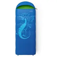 Crossroad AKUTAN 170 Juniorský spací vak, modrá, veľkosť