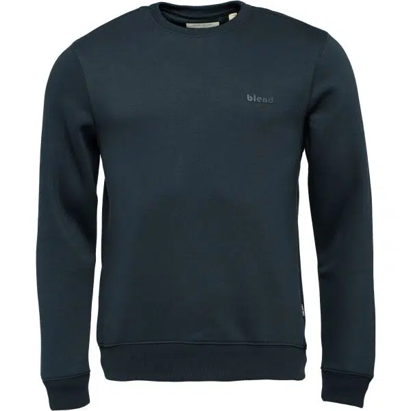 BLEND BHDOWNTON CREW NECK SWEAT NOOS Pánska mikina, čierna, veľkosť