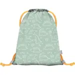 BAAGL DINO Predškolské vrecúško, svetlo zelená, veľkosť