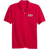 GAP LOGO PIQUE POLO Detské tričko, červená, veľkosť
