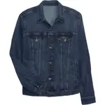 GAP V-DENIM Pánska bunda, tmavo modrá, veľkosť