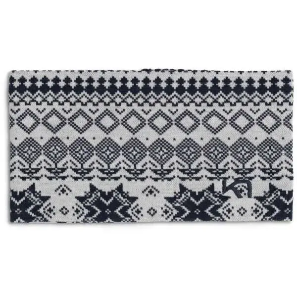 KARI TRAA VILMA Dámska merino čelenka, biela, veľkosť UNI