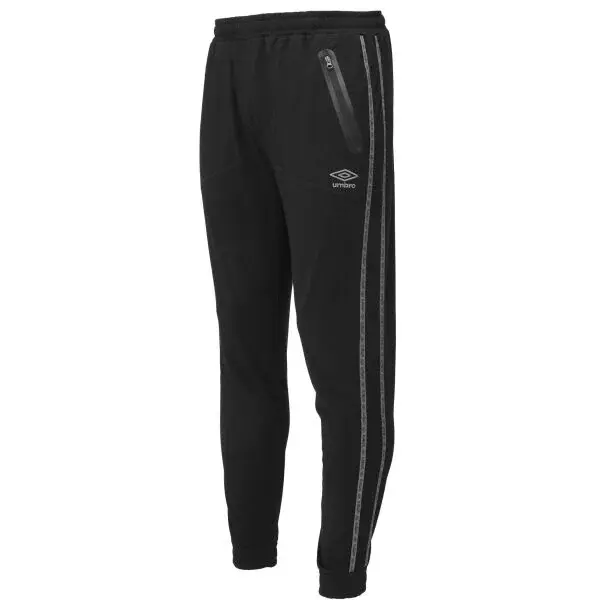 Umbro SHANE Pánske ľahké tepláky, čierna, veľkosť