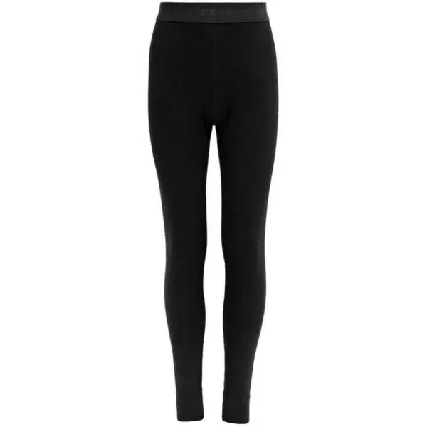 Devold DUO ACTIVE MERINO LONGS JR Detské termo nohavice, čierna, veľkosť 10Y