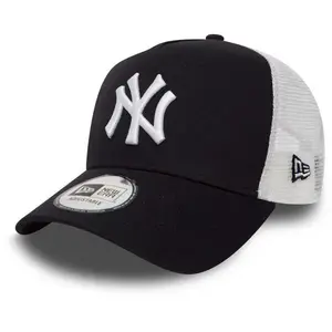 New Era CLEAN TRUCKER NEW YORK YANKEES Pánska klubová truckerka, čierna, veľkosť UNI