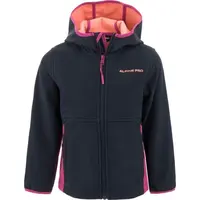 ALPINE PRO OLSO Dievčenská  bunda, tmavo modrá, veľkosť 140-146