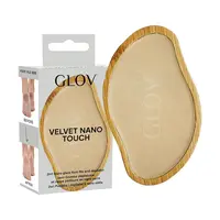 Pemza a depilátor z nano skla GLOV VELVET NANO TOUCH - 2in1 hnědá barva