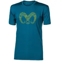 PROGRESS HRUTUR RAM Pánske merino tričko, tmavo modrá, veľkosť