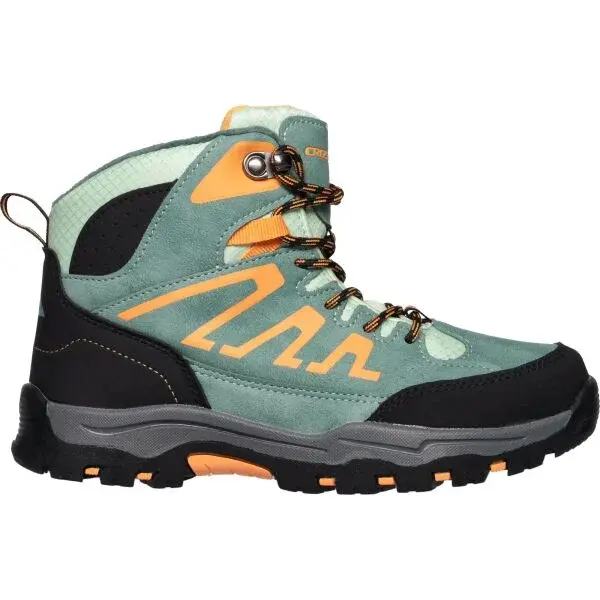 Crossroad TANAU Detská zimná obuv, zelená, veľkosť