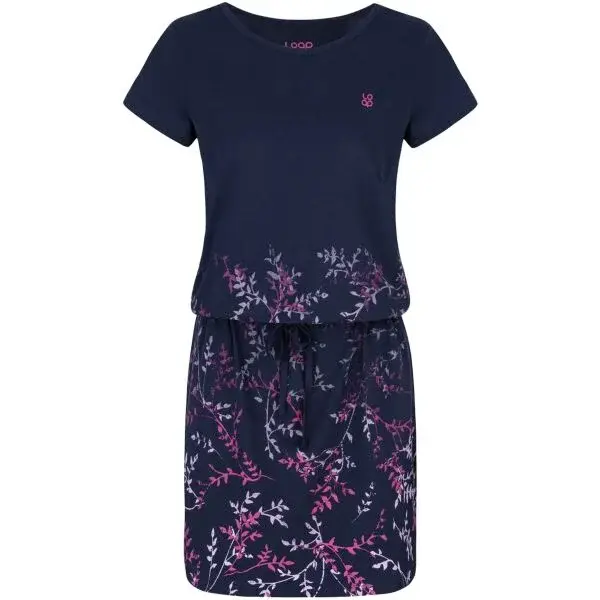 LOAP ASTALA Dámske šaty, tmavo modrá, veľkosť