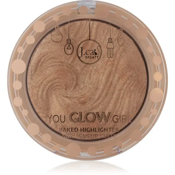 J.Cat Beauty You Glow Girl zapečený rozjasňovač odstín 102 Twilight 8.5 g