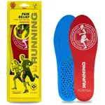 FOOTGEL RUNNING Gélové vložky, červená, veľkosť