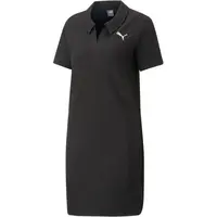 Puma HER POLO DRESS Dámske šaty, čierna, veľkosť