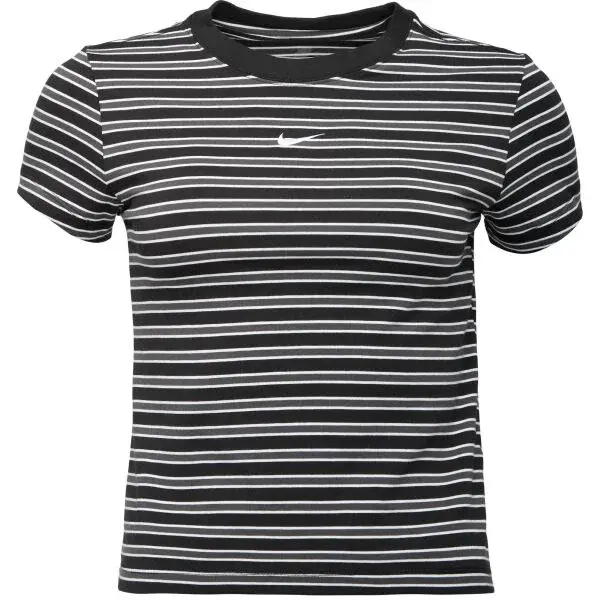 Nike SPORTSWEAR CHILL KNIT Dámske tričko, čierna, veľkosť