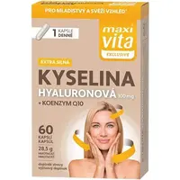 VITAR MAXI VITA EXCLUSIVE KYSELINA HYALURÓNOVÁ +KOENZÝM Q10 60 CPS. BL Výživový doplnok, , veľkosť