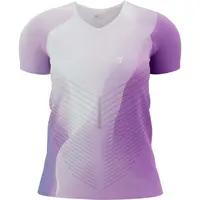 Compressport PERFORMANCE SS TSHIRT W Dámske bežecké tričko, fialová, veľkosť