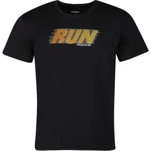 PROGRESS DEPORTE RUN Pánske športové tričko, čierna, veľkosť