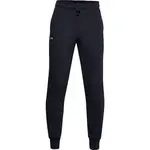 Under Armour RIVAL FLEECE JOGGERS Detské tepláky, čierna, veľkosť