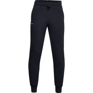 Under Armour RIVAL FLEECE JOGGERS Detské tepláky, čierna, veľkosť