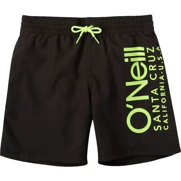O'Neill ORIGINAL CALI SHORTS Chlapčenské plavecké šortky, čierna, veľkosť