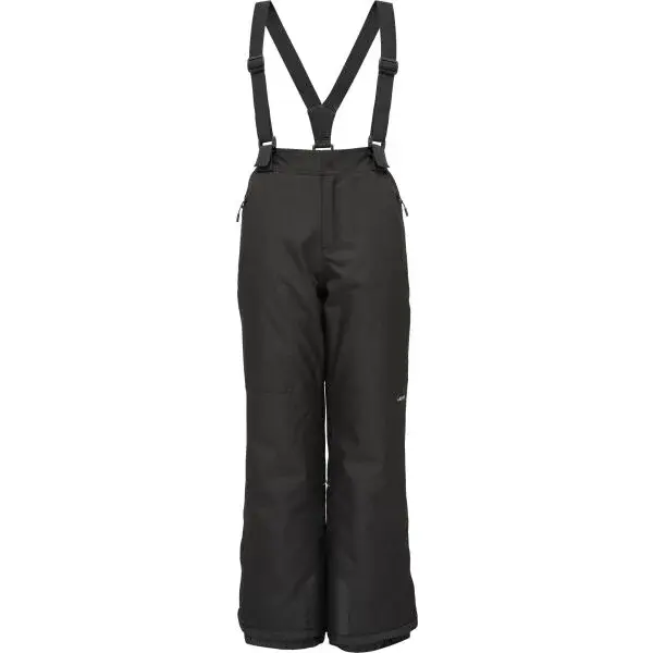 Lewro BERKLEY Detské lyžiarske nohavice, čierna, veľkosť 164-170