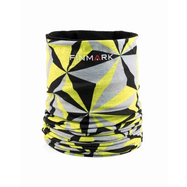 Finmark Multifunkčná šatka s flísom Multifunkčná šatka, čierna, veľkosť