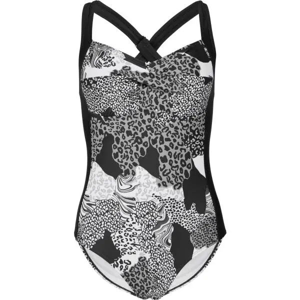 AQUOS RONSA Dámske jednodielne plavky, čierna, veľkosť XXL