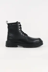 Kožené polobotky Karl Lagerfeld MILES
