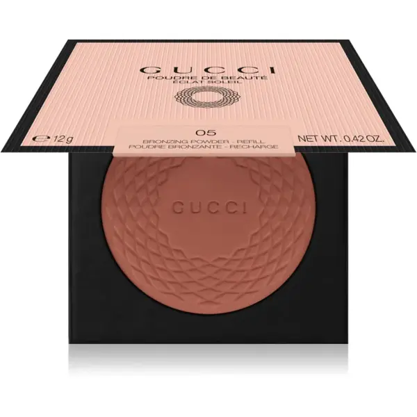 Gucci Gucci Beauty Poudre De Beauté Éclat Soleil Powder bronzer – náhradní náplň odstín 05 12 g